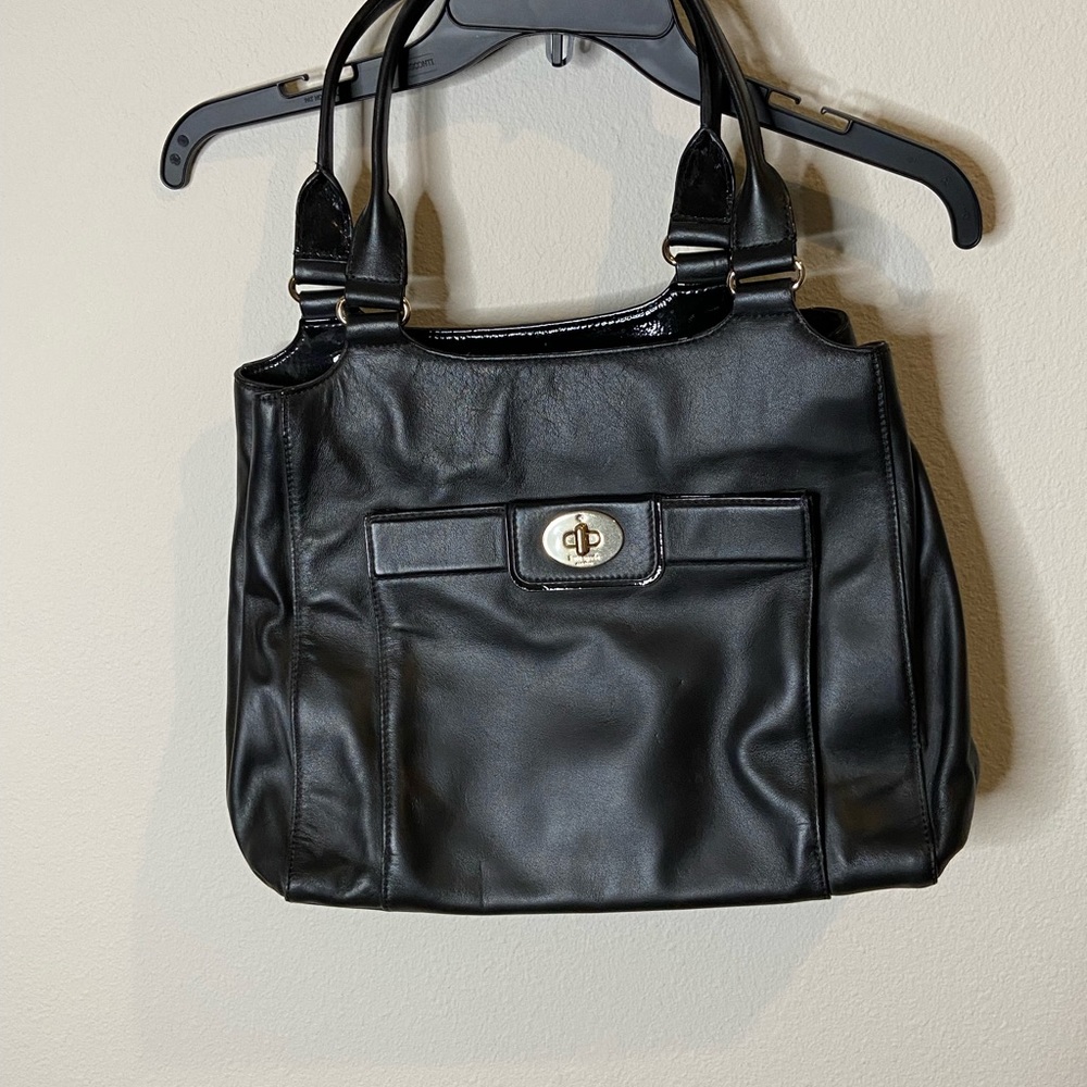 Kate Spade black mid-size purse, worn twice